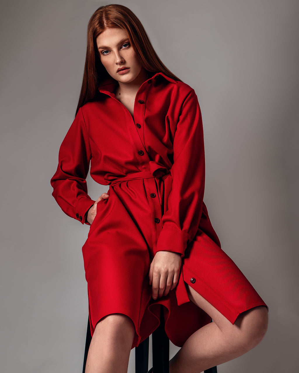 Marškinių tipo suknelė