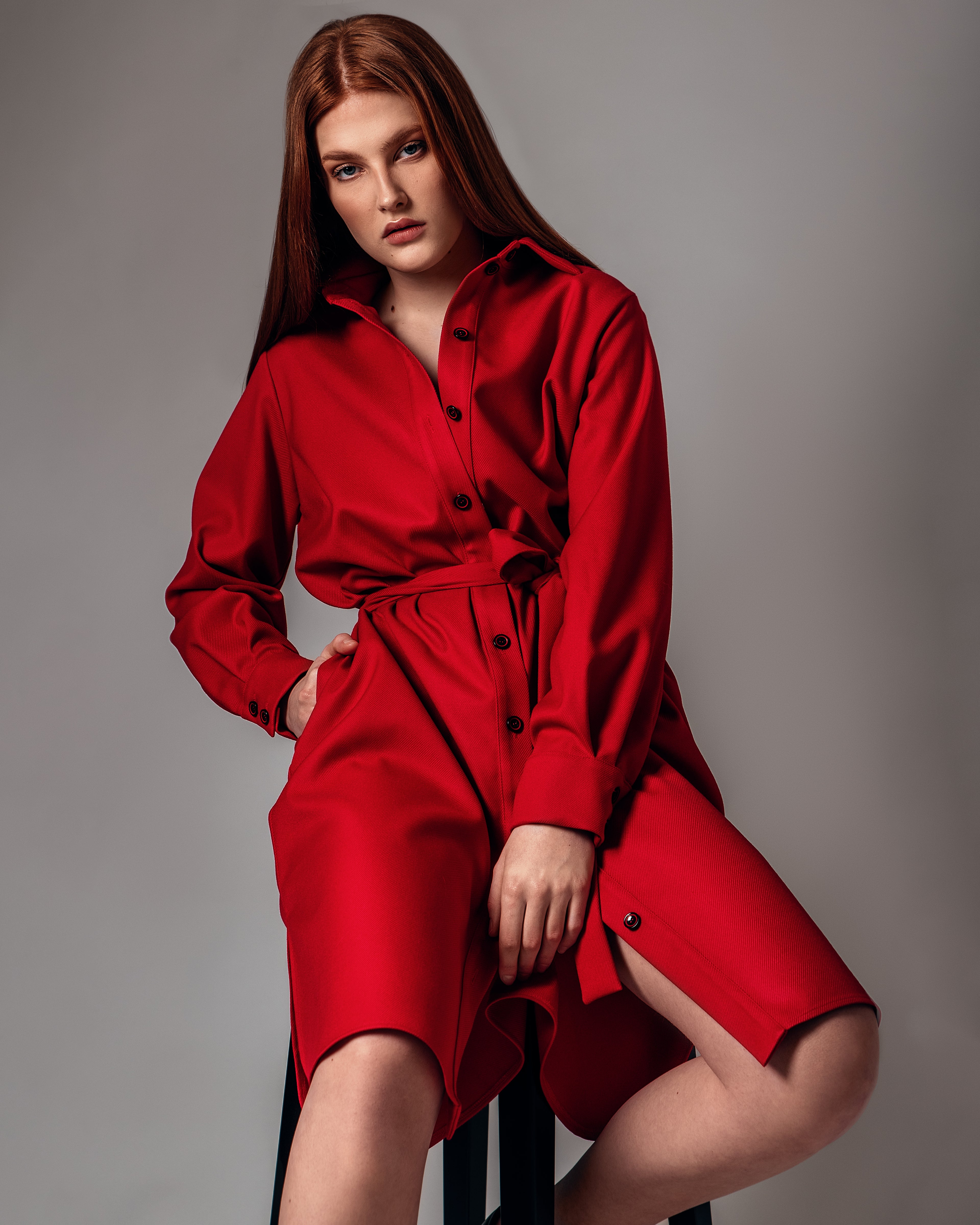 Marškinių tipo suknelė