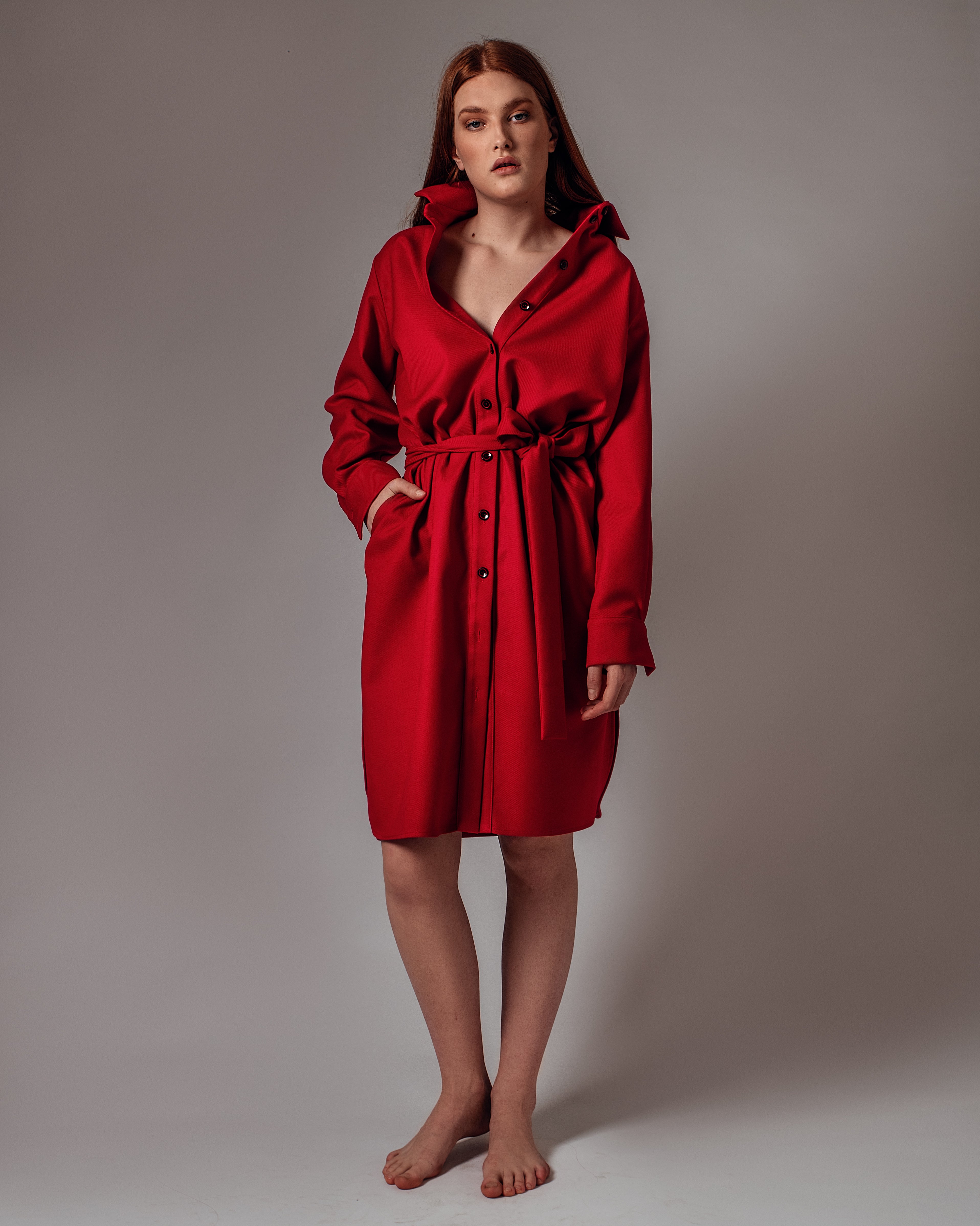 Marškinių tipo suknelė